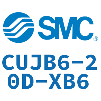 Small free-mounting cylinders-CUJB6-20D-XB6