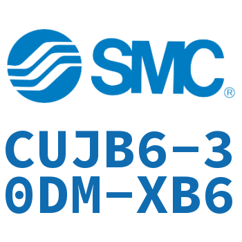 Small free-mounting cylinders-CUJB6-30DM-XB6