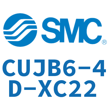 Small free-mounting cylinders-CUJB6-4D-XC22