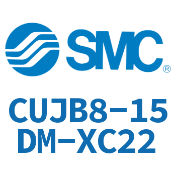 Small free-mounting cylinders-CUJB8-15DM-XC22