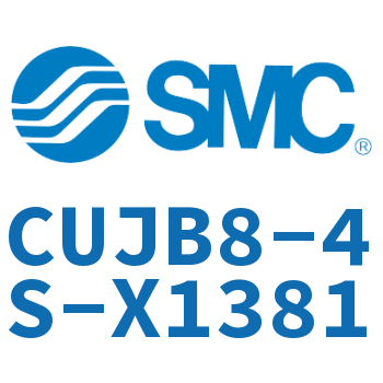 Small free-mounting cylinders-CUJB8-4S-X1381