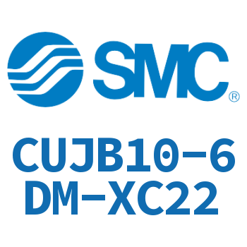 Small free-mounting cylinders-CUJB10-6DM-XC22