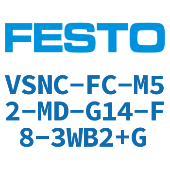 Festo solenoid valve VSNC-VSNC-FC-M52-MD-G14-F8-3WB2+G