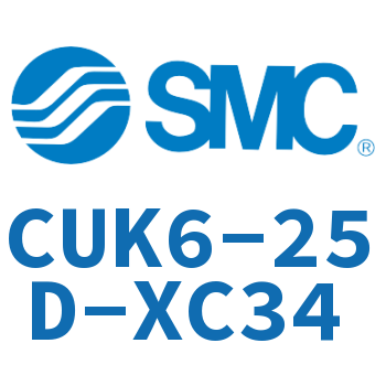 Rod non return transformation free installation type cylinder-CUK6-25D-XC34