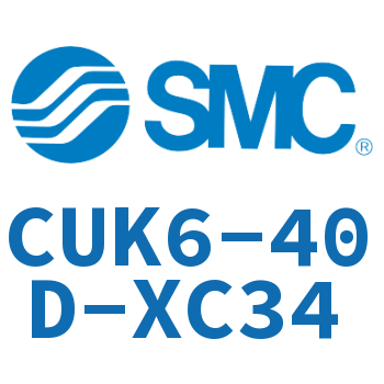 Rod non return transformation free installation type cylinder-CUK6-40D-XC34