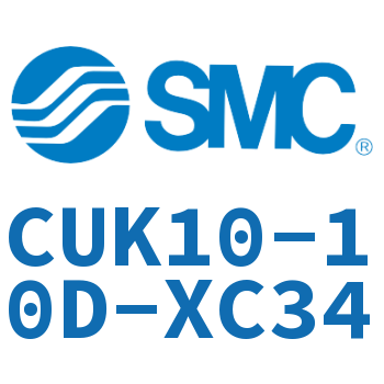 Rod non return transformation free installation type cylinder-CUK10-10D-XC34