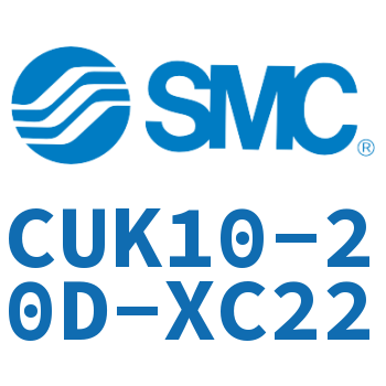 Rod non return transformation free installation type cylinder-CUK10-20D-XC22