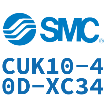 Rod non return transformation free installation type cylinder-CUK10-40D-XC34