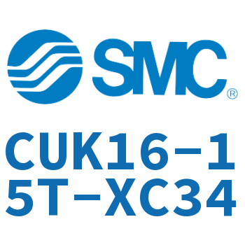 Rod non return transformation free installation type cylinder-CUK16-15T-XC34
