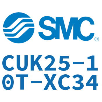 Rod non return transformation free installation type cylinder-CUK25-10T-XC34