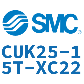 Rod non return transformation free installation type cylinder-CUK25-15T-XC22