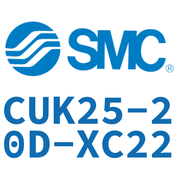 Rod non return transformation free installation type cylinder-CUK25-20D-XC22