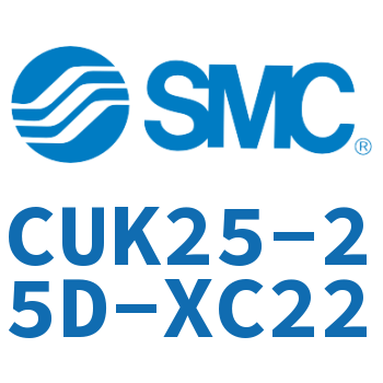 Rod non return transformation free installation type cylinder-CUK25-25D-XC22