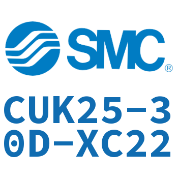 Rod non return transformation free installation type cylinder-CUK25-30D-XC22