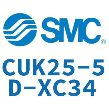 Rod non return transformation free installation type cylinder-CUK25-5D-XC34