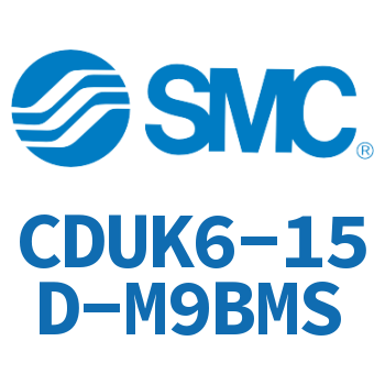 Rod non-rotating free-mount cylinder-CDUK6-15D-M9BMS