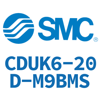 Rod non-rotating free-mount cylinder-CDUK6-20D-M9BMS