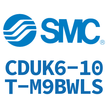 Rod non-rotating free-mount cylinder-CDUK6-10T-M9BWLS
