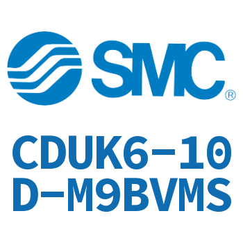 Rod non-rotating free-mount cylinder-CDUK6-10D-M9BVMS