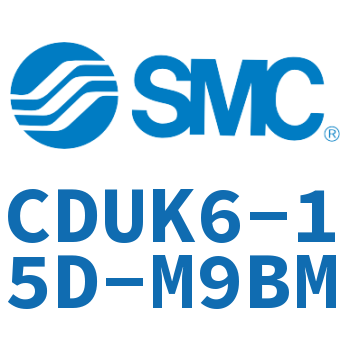 Rod non-rotating free-mount cylinder-CDUK6-15D-M9BM