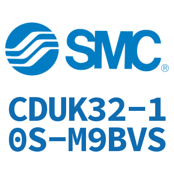 Rod non-rotating free-mount cylinder-CDUK32-10S-M9BVS