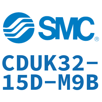Rod non-rotating free-mount cylinder-CDUK32-15D-M9B