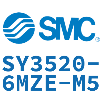 The electromagnetic valve-SY3520-6MZE-M5