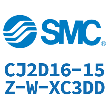 双耳环型迷你气缸 CJ2D16-15Z-W-XC3DD