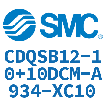 Thin cylinder/small cylinder-CDQSB12-10+10DCM-A934-XC10