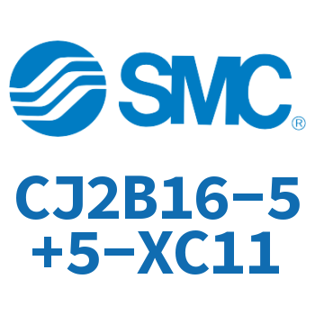 迷你气缸 CJ2B16-5+5-XC11