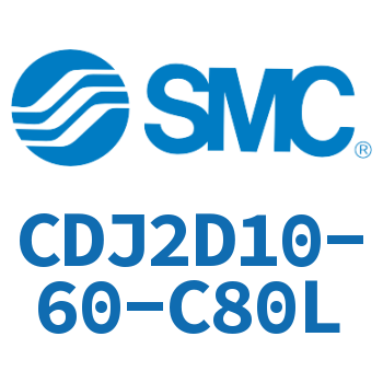 双耳环型迷你气缸 CDJ2D10-60-C80L