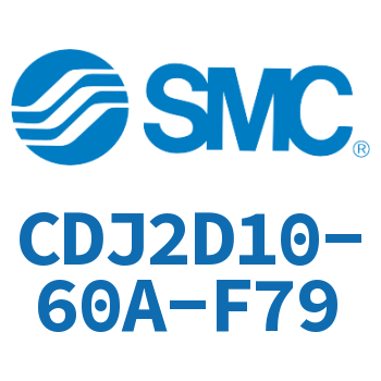 双耳环型迷你气缸 CDJ2D10-60A-F79