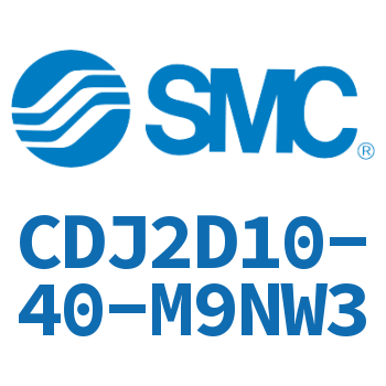 双耳环型迷你气缸 CDJ2D10-40-M9NW3