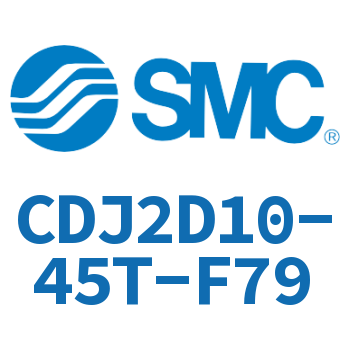 双耳环型迷你气缸 CDJ2D10-45T-F79