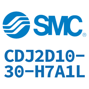 双耳环型迷你气缸 CDJ2D10-30-H7A1L