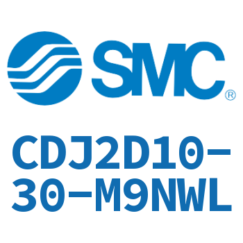 双耳环型迷你气缸 CDJ2D10-30-M9NWL