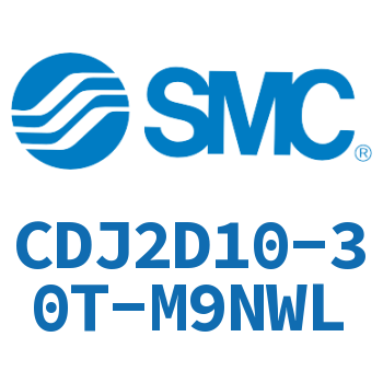 双耳环型迷你气缸 CDJ2D10-30T-M9NWL