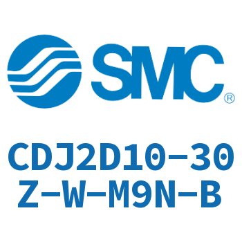 双耳环型迷你气缸 CDJ2D10-30Z-W-M9N-B