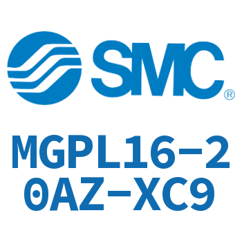 带导杆薄型气缸 MGPL16-20AZ-XC9