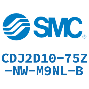 双耳环型迷你气缸 CDJ2D10-75Z-NW-M9NL-B