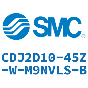双耳环型迷你气缸 CDJ2D10-45Z-W-M9NVLS-B