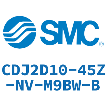 双耳环型迷你气缸 CDJ2D10-45Z-NV-M9BW-B
