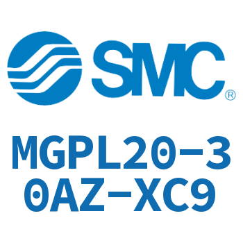 带导杆薄型气缸 MGPL20-30AZ-XC9