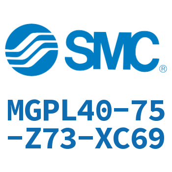 带导杆薄型气缸 MGPL40-75-Z73-XC69