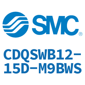 薄型气缸/小型气缸-CDQSWB12-15D-M9BWS