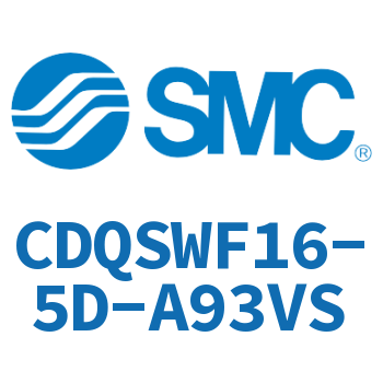 Rod side flange thin cylinder-CDQSWF16-5D-A93VS