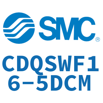 Rod side flange thin cylinder-CDQSWF16-5DCM