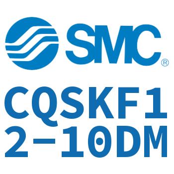 杆侧法兰型杆不回转薄型气缸-CQSKF12-10DM