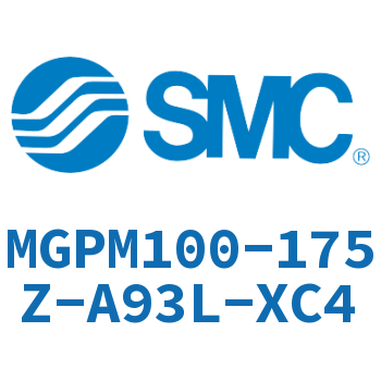 薄型导杆气缸 MGPM100-175Z-A93L-XC4