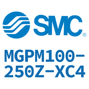 薄型导杆气缸 MGPM100-250Z-XC4